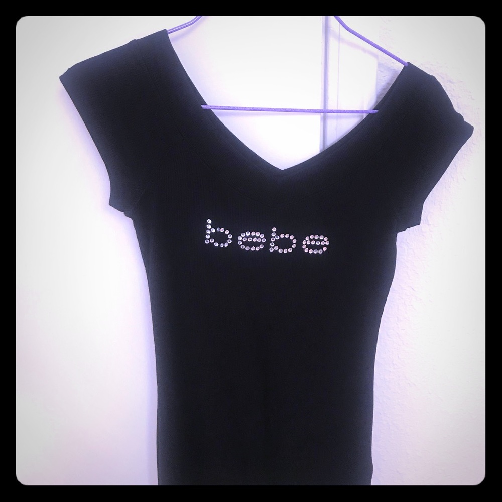 Bebe v-neck top